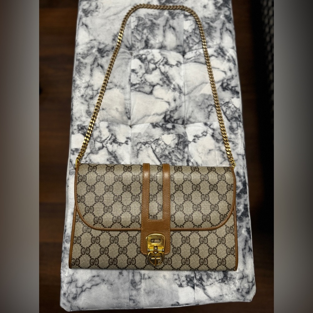 Gucci GG Chain Purse Vintage